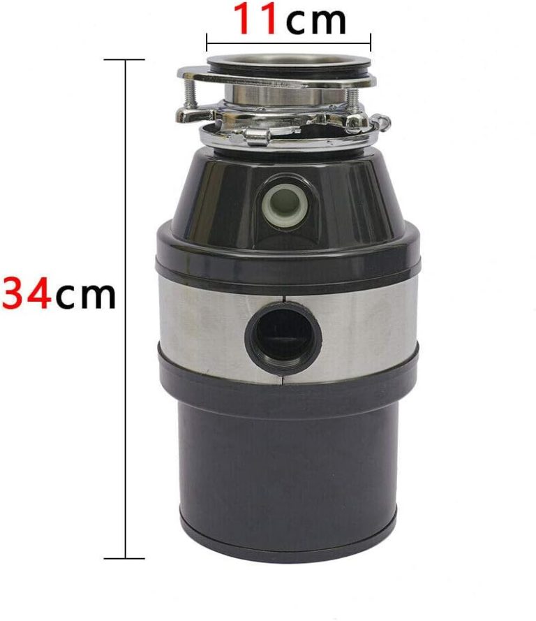 Tritarifiuti Da Lavello 560W - 1,4L, Motore In Rame, Per Cucina, Tritura Avanzi Senza Lame, Sicuro